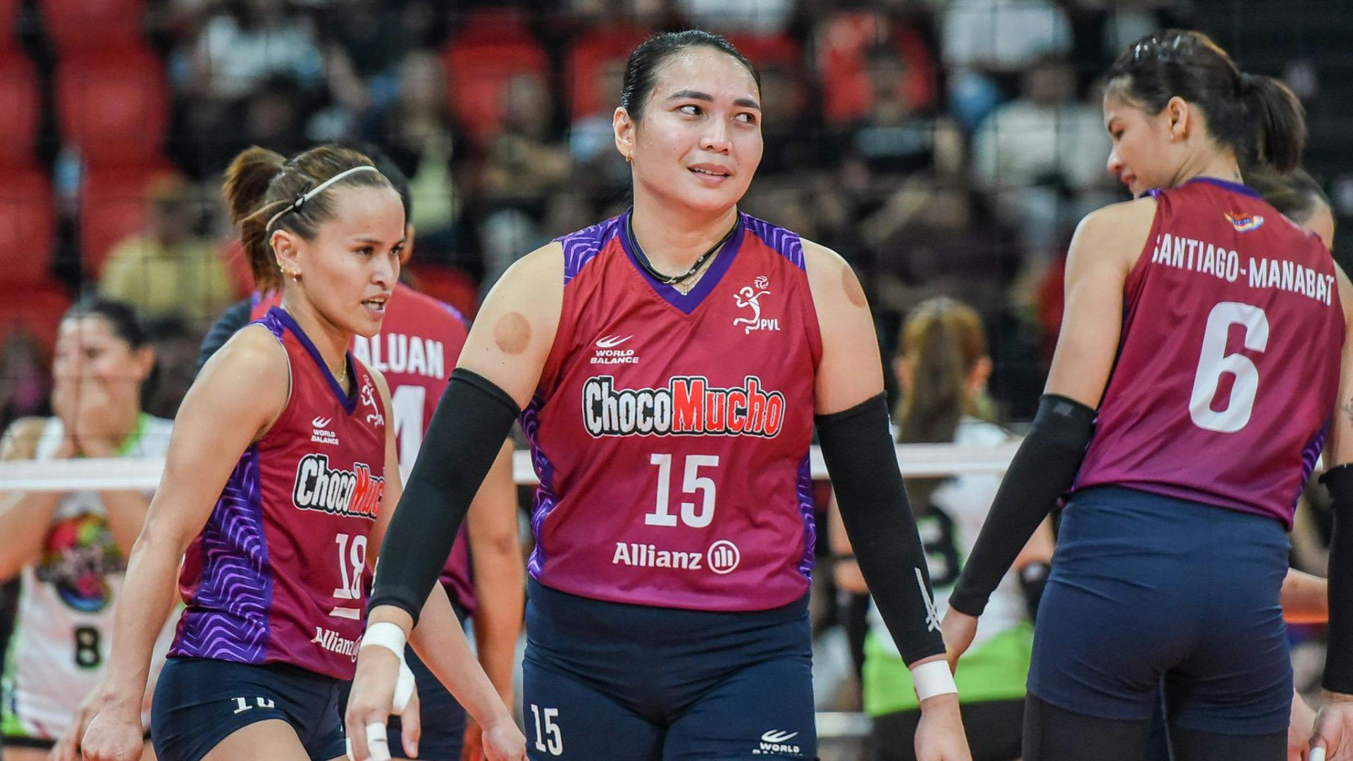 Royse Tubino provides ‘Never Say Die’ attitude for Choco Mucho in five-set escape vs Nxled